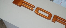 Load image into Gallery viewer, FORD RANGER 
GRILL LETTERS
   'F-O-R-D'
ORANGE LETTERS