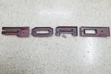 Load image into Gallery viewer, FORD RANGER 
GRILL LETTERS
   'F-O-R-D'
RED/BLACK  LETTERS
