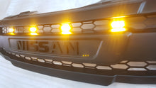 Load image into Gallery viewer, NISSAN NAVARA
D40 PRE-FACELIFT
FULL GRILL REPLACEMENT
MATT BLACK WITH BLACK  LOGO  VERSION! 
/PATHFINDER R51 
FREE AMBER LEDS