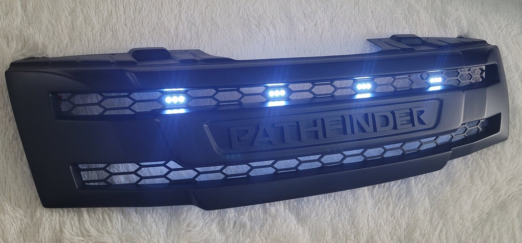NISSAN PATHFINDER 2005-2010 GRILL MATT LOGO PATHFINDER