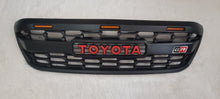 Load image into Gallery viewer, TOYOTA HILUX  FULL GRILL 2005-2011 MK7 RED LOGO AMBER LED'S