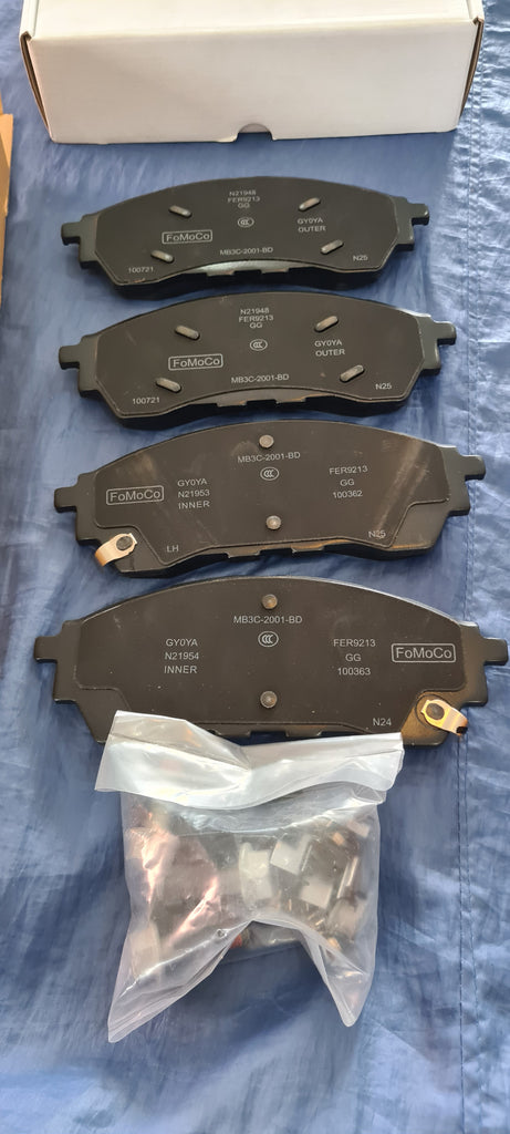 GENUINE FORD RANGER RAPTOR V6 3.0 FRONT & REAR BRAKE PADS 2023-2025 NEXT GEN