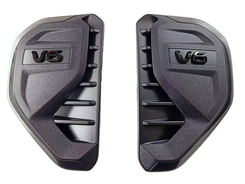 Ford Ranger 2023-2024 Black side Vents V6  (Pair)