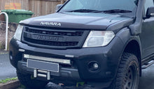 Load image into Gallery viewer, NISSAN NAVARA D40 PATHFINDER/ FACELIFT COMPLETE V2 GRILL BLACK LOGO 2010-2015