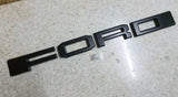 FORD RANGER 

GRILL LETTERS

   'F-O-R-D'

BLACK LETTERS