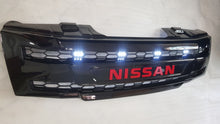 Load image into Gallery viewer, NISSAN NAVARA
D40 PRE-FACELIFT

FULL GRILL REPLACEMENT


GLOSS  BLACK VERSION! 

WITH RED LOGO

/PATHFINDER R51