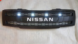 NISSAN NAVARA D40 PRE-FACELIFT FULL GRILL REPLACEMENT WHITE LOGO VERSION ! /PATHFINDER R51