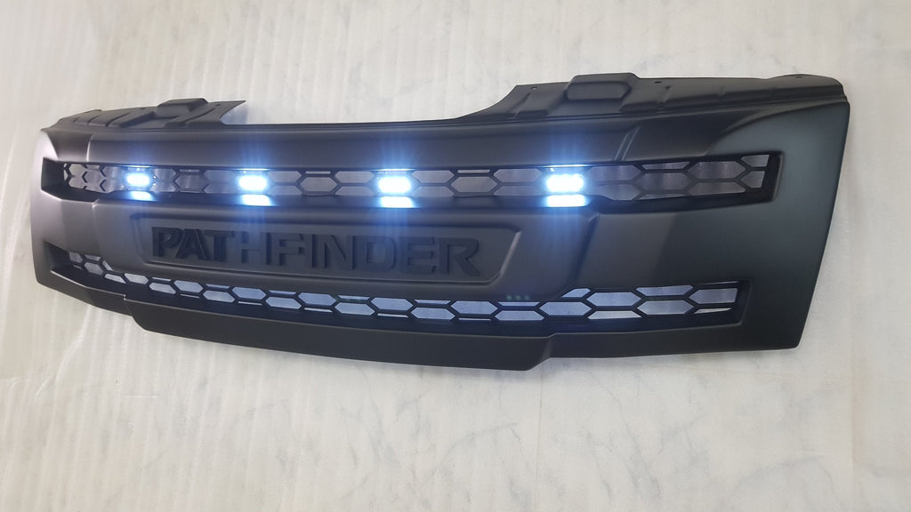 NISSAN PATHFINDER R51  PRE-FACELIFT FULL GRILL REPLACEMENT BLACK LOGO