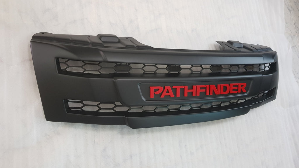 NISSAN PATHFINDER R51  PRE-FACELIFT FULL GRILL REPLACEMENT RED LOGO