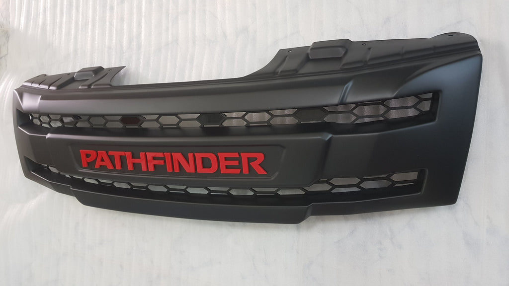 NISSAN PATHFINDER R51  PRE-FACELIFT FULL GRILL REPLACEMENT RED LOGO