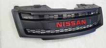 Load image into Gallery viewer, NISSAN NAVARA D40 FACELIFT COMPLETE V2 GRILL RED NISSAN LOGO