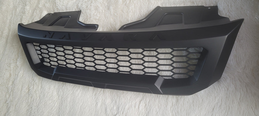 NISSAN NAVARA NP300 GRILL MATT BLACK NO LEDS!