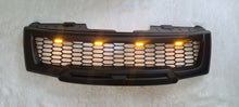 Load image into Gallery viewer, NISSAN NAVARA D40 FACELIFT COMPLETE GRILL AMBER LEDS 2010-2015