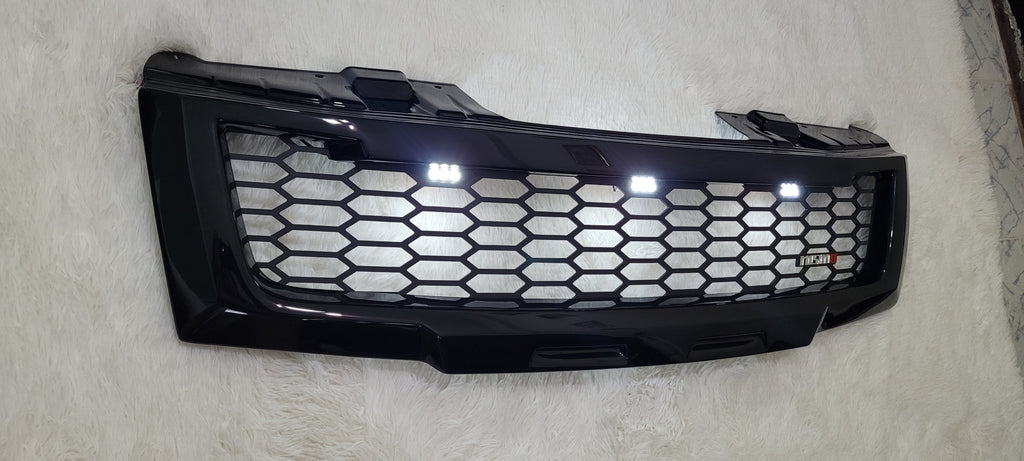 NISSAN NAVARA D40 PLAIN FULL MESH COMPLETE GRILL (PRE FACELIFT)