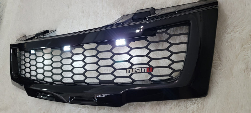 NISSAN NAVARA D40 PLAIN FULL MESH COMPLETE GRILL (PRE FACELIFT)