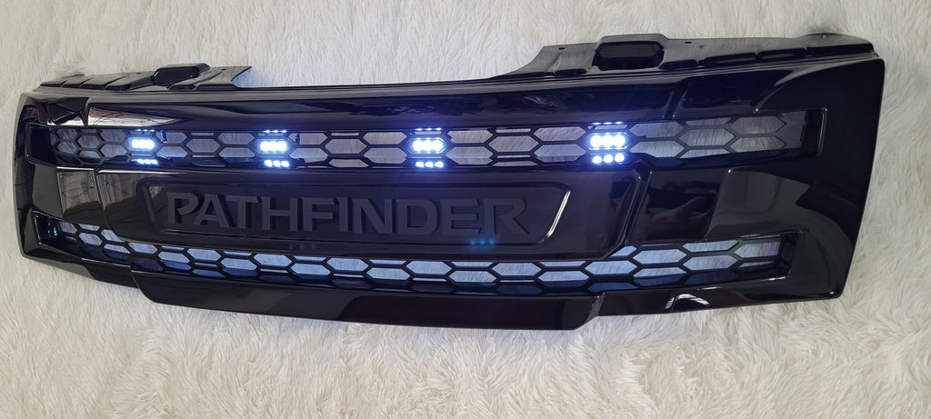 NISSAN PATHFINDER 2005-2010 GRILL PATHFINDER LOGO GLOSS BLACK