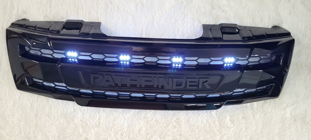 NISSAN PATHFINDER 2005-2010 GRILL PATHFINDER LOGO GLOSS BLACK