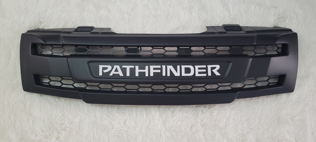 NISSAN PATHFINDER 2005-2010 GRILL WHITE PATHFINDER LOGO