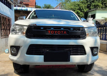 Load image into Gallery viewer, TOYOTA HILUX GRILL 2015-2018 WHITE LEDS