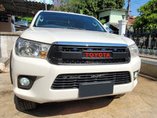 Load image into Gallery viewer, TOYOTA HILUX GRILL 2015-2018 WHITE LEDS