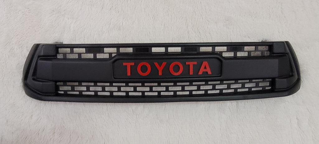 TOYOTA HILUX GRILL 2015-2018 WHITE LEDS