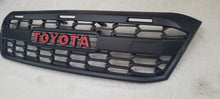 Load image into Gallery viewer, TOYOTA HILUX  FULL GRILL 2005-2012  MK7 RED LOGO AMBER LED&#39;S