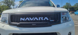 NISSAN NAVARA D40 FACELIFT COMPLETE GRILL WHITE