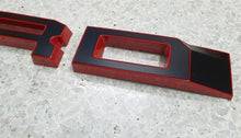 Load image into Gallery viewer, FORD RANGER 

GRILL LETTERS

   &#39;F-O-R-D&#39;

RED/BLACK  LETTERS