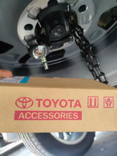 Load image into Gallery viewer, TOYOTA HILUX GENUINE SPARE WHEEL TIRE LOCK PAD FITS TOYOTA HILUX 2015-2024