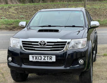 Load image into Gallery viewer, TOYOTA HILUX  FULL GRILL 2012-2014 MK7 SILVER LOGO AMBER LED&#39;S