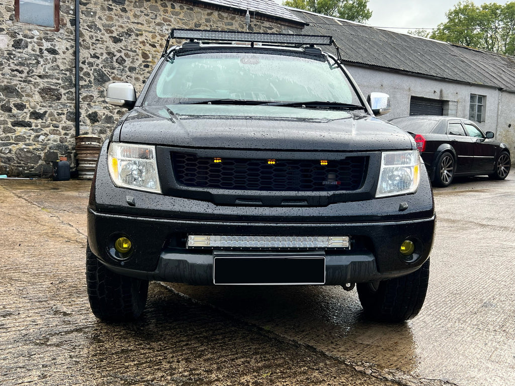 NISSAN NAVARA D40 PLAIN FULL MESH COMPLETE GRILL (PRE FACELIFT)