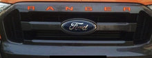 Load image into Gallery viewer, FORD RANGER 
2015-2019
GRILL LETTERS 
BLACK/RED/ORANGE /WHITE