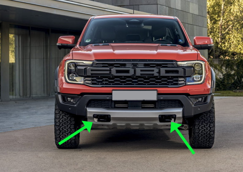 GENUINE FORD RAPTOR 2023-2024 TOW HOOK COVERS