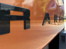 Load image into Gallery viewer, FORD RANGER 
2012-2019
TAILGATE  LETTERS 
BLACK/RED/ORANGE /WHITE /YELLOW