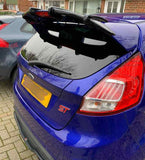 FORD FIESTA MK 7 - 7.5 SPOILER EXTENSIONS 
FINISHED IN METALLIC GLOSS BLACK