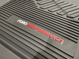 GENUINE ALL WEATHER RUBBER FLOOR MATS FORD PERFORMANCE