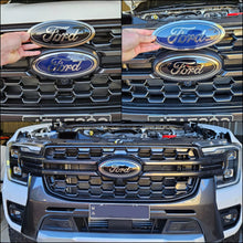 Load image into Gallery viewer, BLACK Ford Oval Badge for Front Grill XL/XLS/XLT/WILDTRAK/SPORT 2023-2025