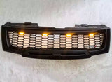 NISSAN NAVARA D40 FACELIFT COMPLETE GRILL(WITH NISMO LOGO) AMBER LEDS 2010-2015