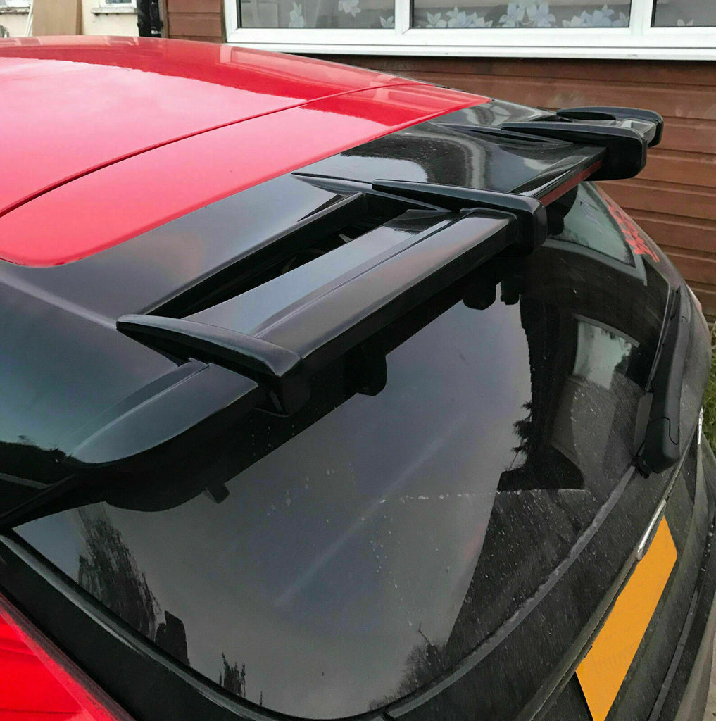 FORD FIESTA MK 7 - 7.5 SPOILER EXTENSIONS 
FINISHED IN METALLIC GLOSS BLACK