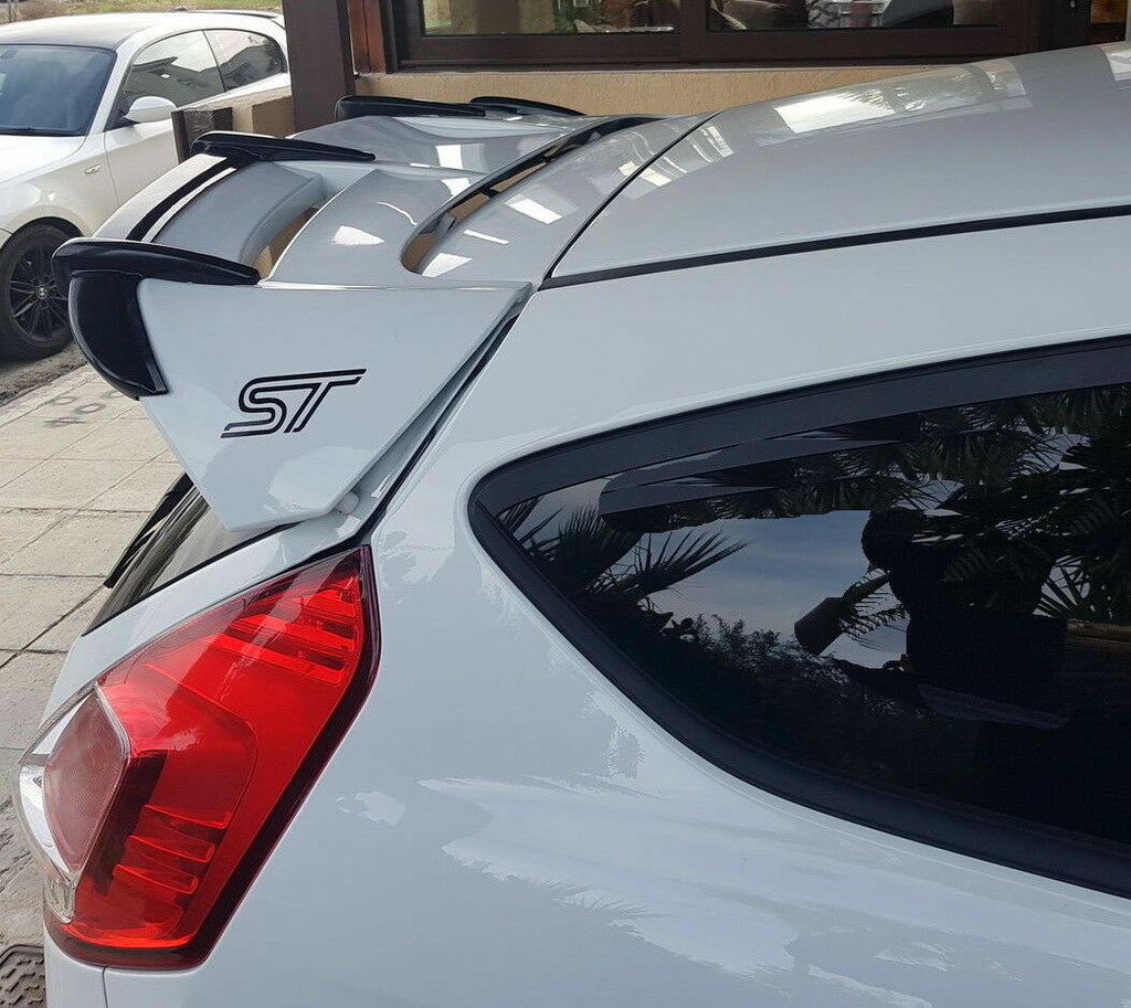 FORD FIESTA MK 7 - 7.5 SPOILER EXTENSIONS 
FINISHED IN METALLIC GLOSS BLACK