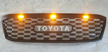 Load image into Gallery viewer, TOYOTA HILUX  FULL GRILL 2009-2012 MK7 AMBER LED&#39;S