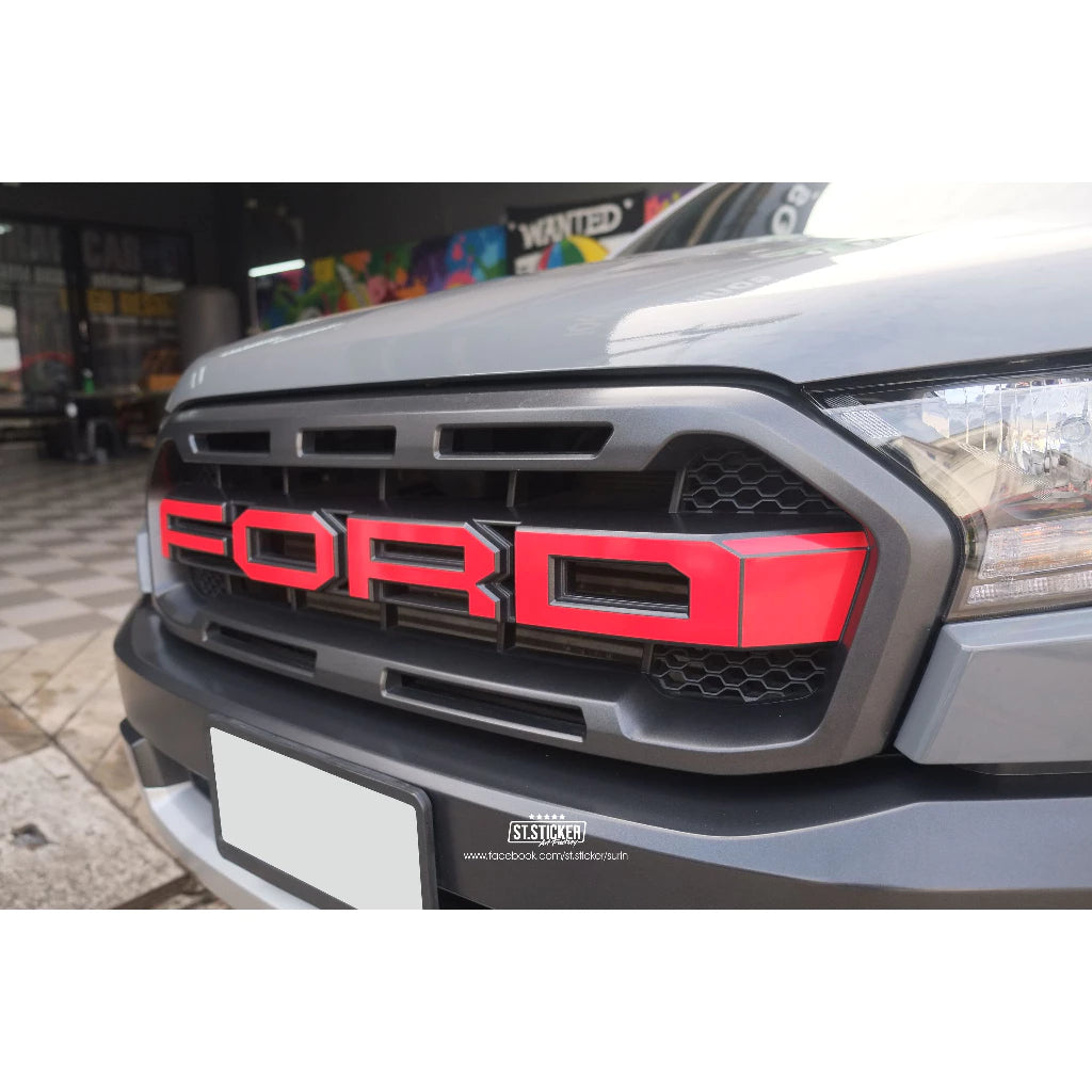 Ford Ranger Raptor 2020-2023 Grill Sticker