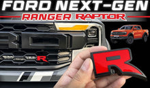 Load image into Gallery viewer, FORD RAPTOR  &quot; R &quot; LOGO FOR GRILL NEXT GEN 2023-2024