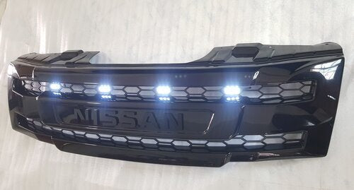 NISSAN NAVARA D40 2005-2010 GRILL BLACK NISSAN