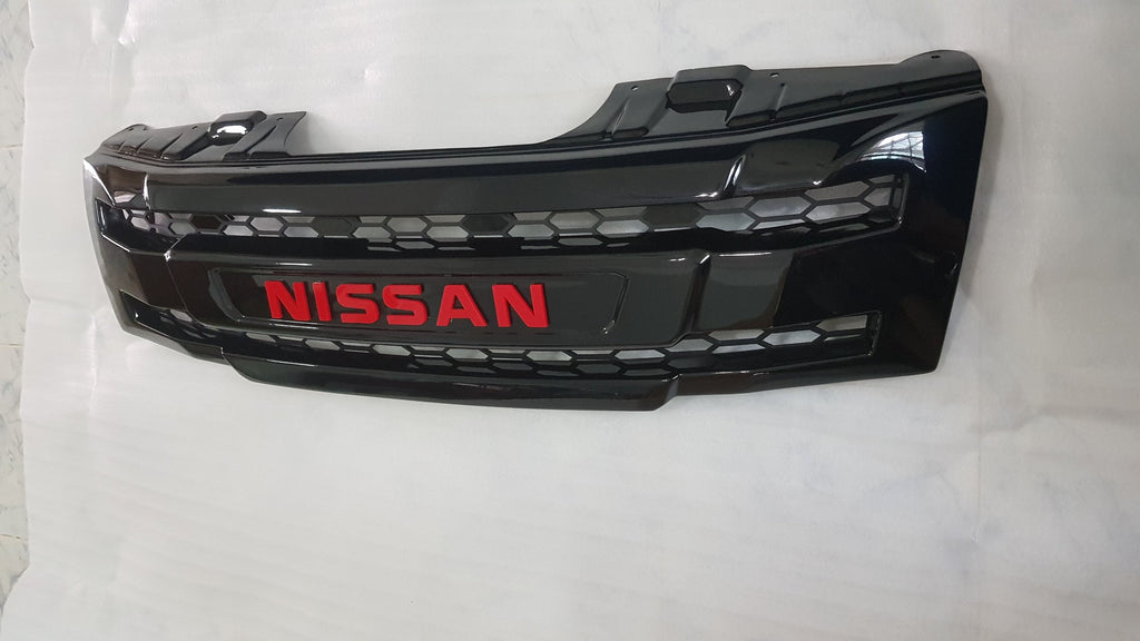 NISSAN NAVARA D40 2005-2010  GRILL RED NISSAN