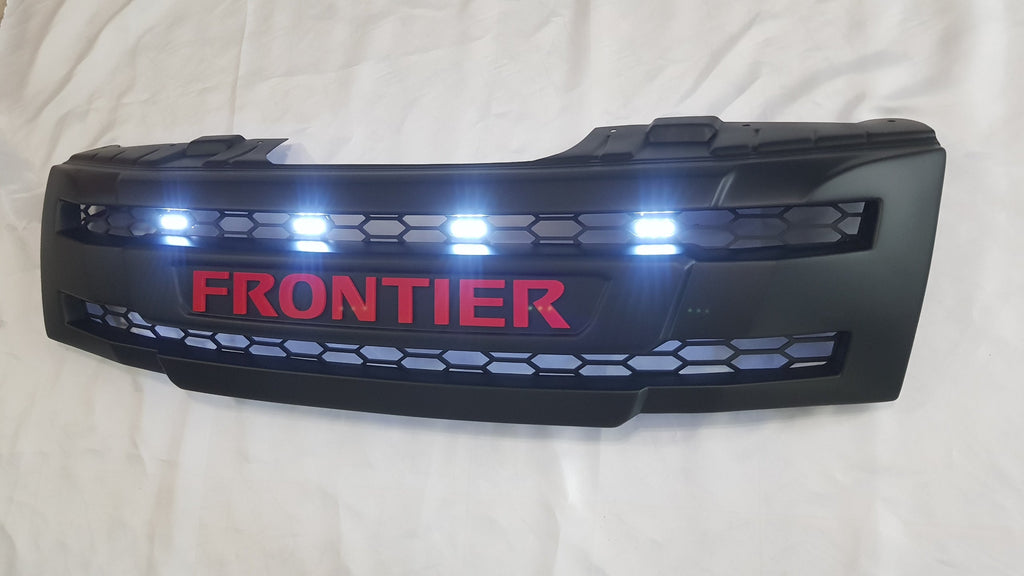 NISSAN NAVARA D40 2005-2010 GRILL RED FRONTIER