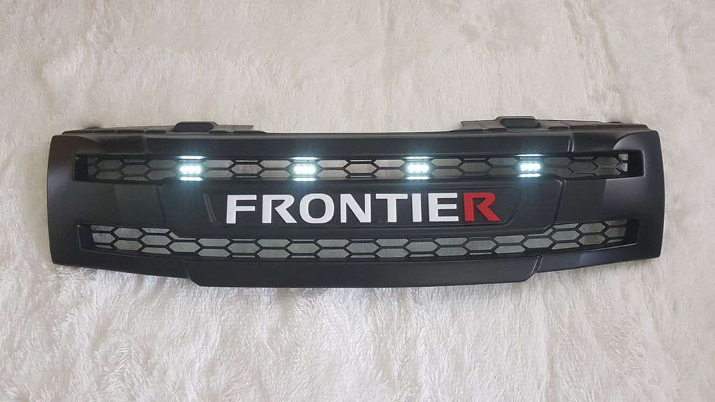 NISSAN NAVARA D40 2005-2010 GRILL Frontier logo