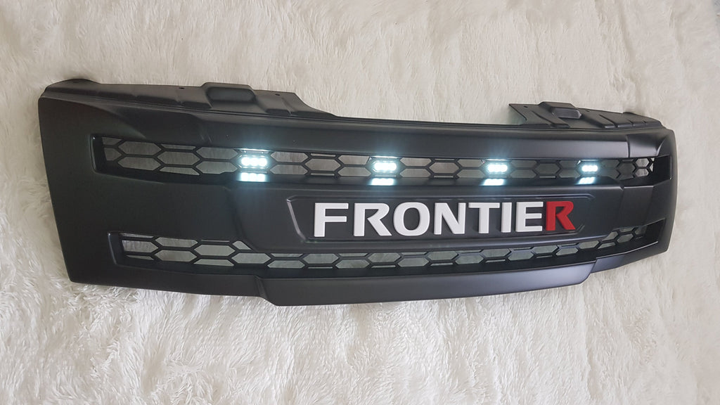 NISSAN NAVARA D40 2005-2010 GRILL Frontier logo