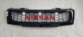 NISSAN NAVARA D40 2005-2010 GRILL RED NISSAN V29