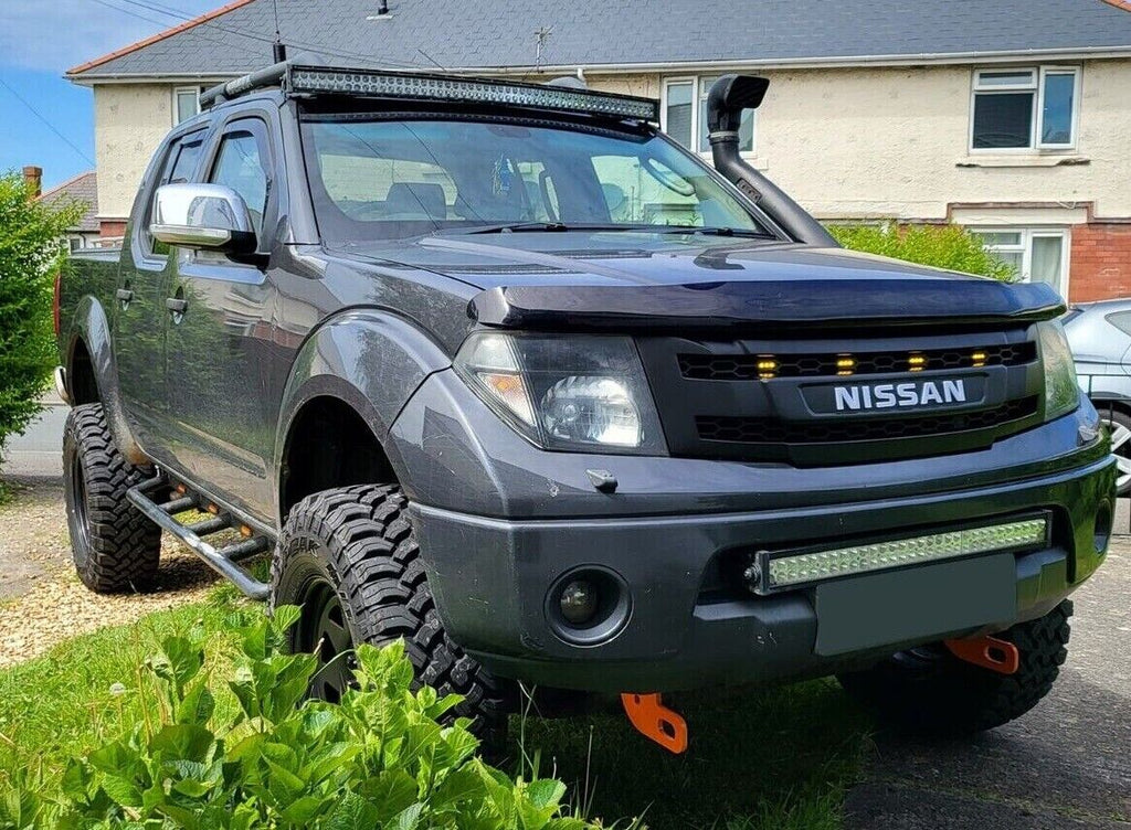 NISSAN NAVARA D40 2005-2010 GRILL White Nissan